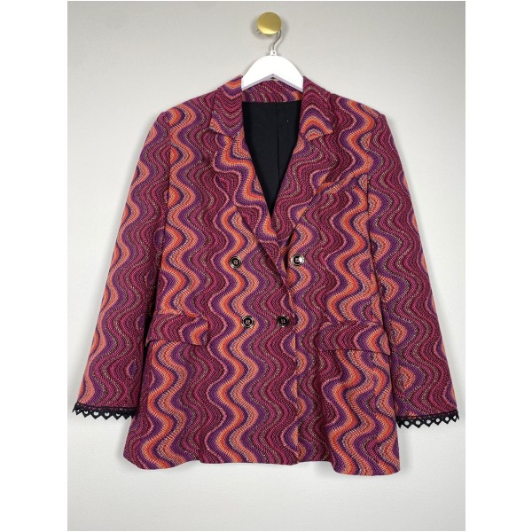 Pho Firenze str. M <br/b> mønstret blazer