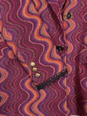 Pho Firenze str. M <br/b> mønstret blazer