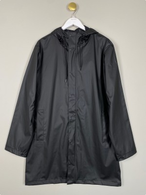 Selected str. M <br/b> sort regnjakke