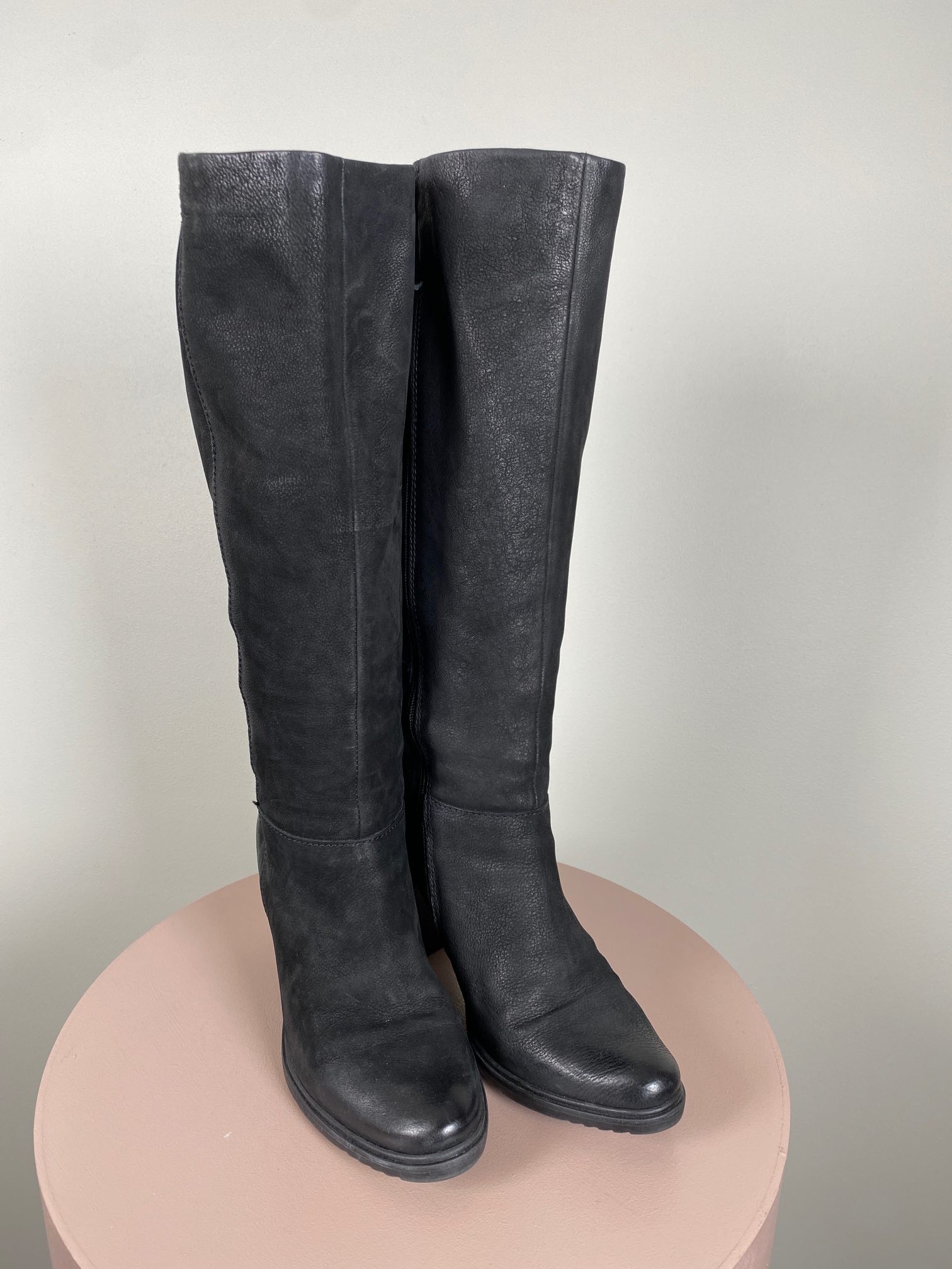 B&CO str. 39 <br/b> Lange højhælet støvler - Billede 4