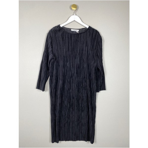 Co couture str. XL <br/b> sort kjole i fløjl