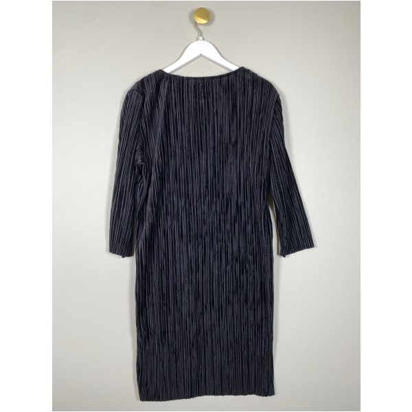 Co couture str. XL <br/b> sort kjole i fløjl - Billede 3