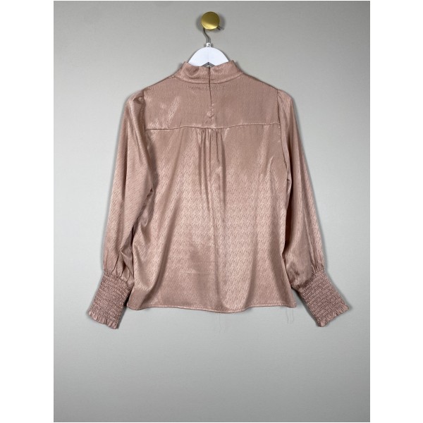 Co couture str. XS <br/b> rosaguld skjorte med fin knapdetalje - Billede 3