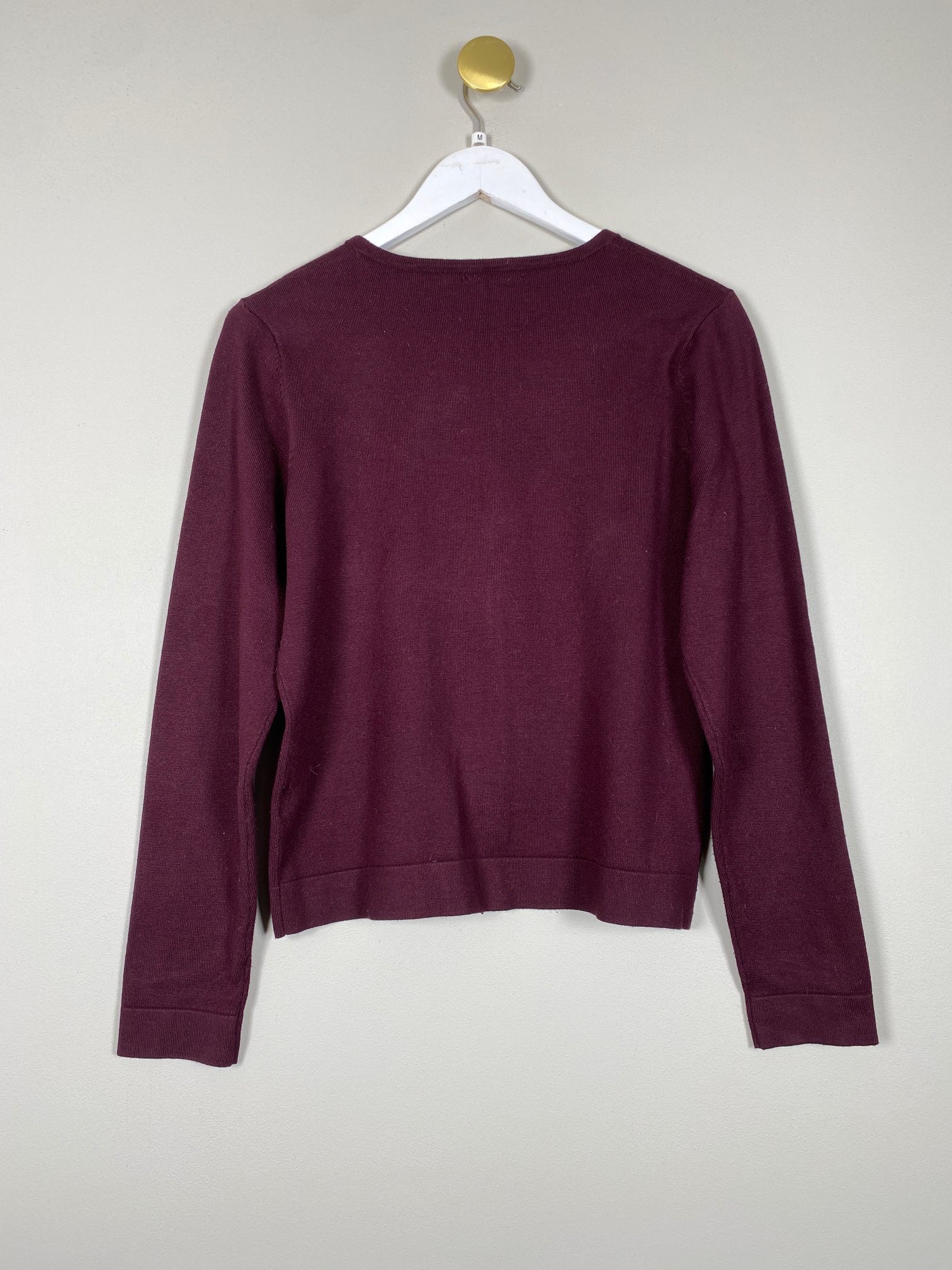 X-Company str. S <br/b> rød bluse med flæsedetalje - Billede 2