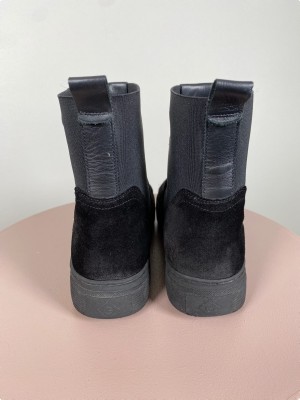 Gant str. 38 <br/b> sorte korte støvler