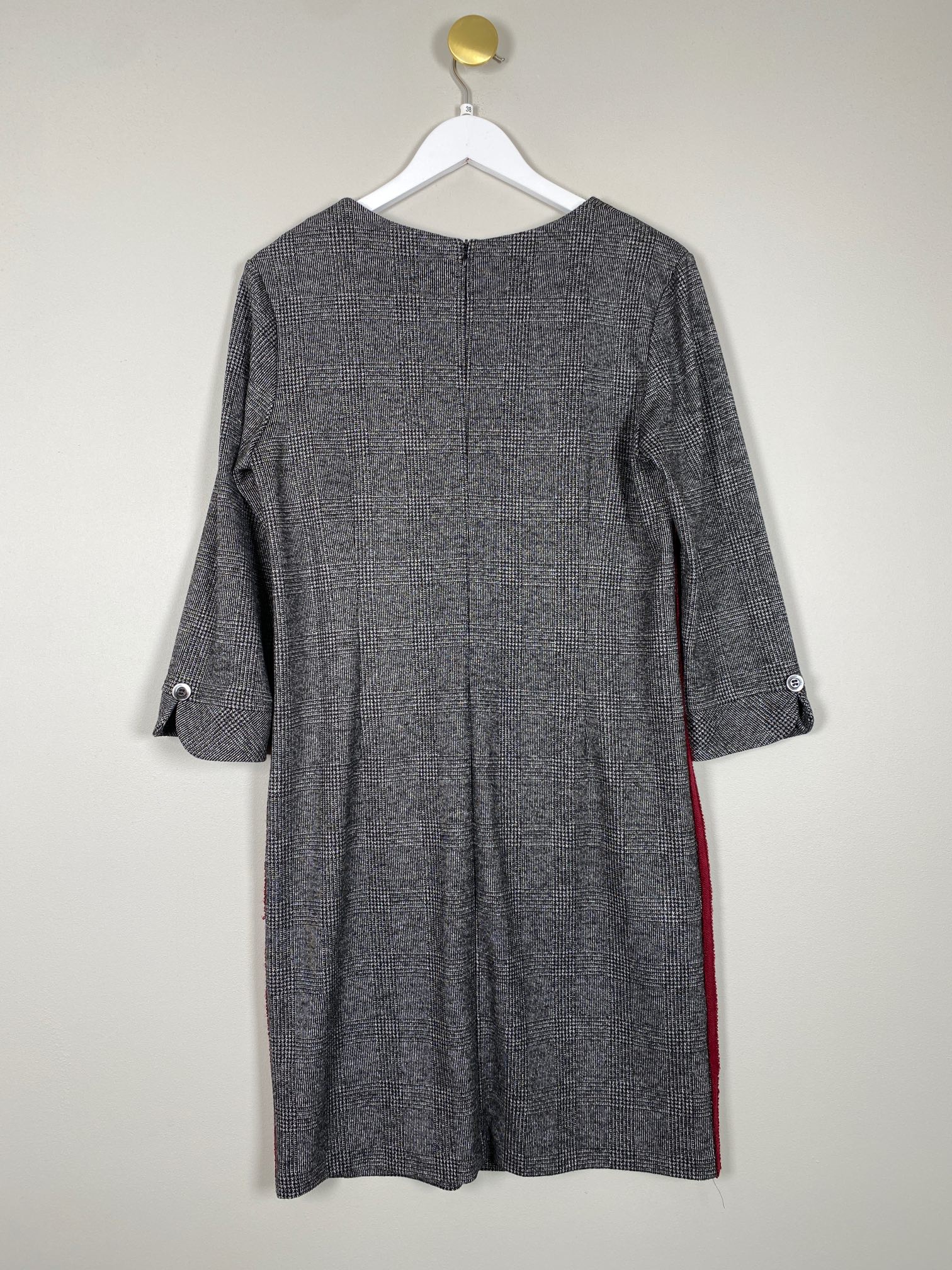 Va Bene str. 38 <br/b> ternet mørkegrå kjole - Billede 2