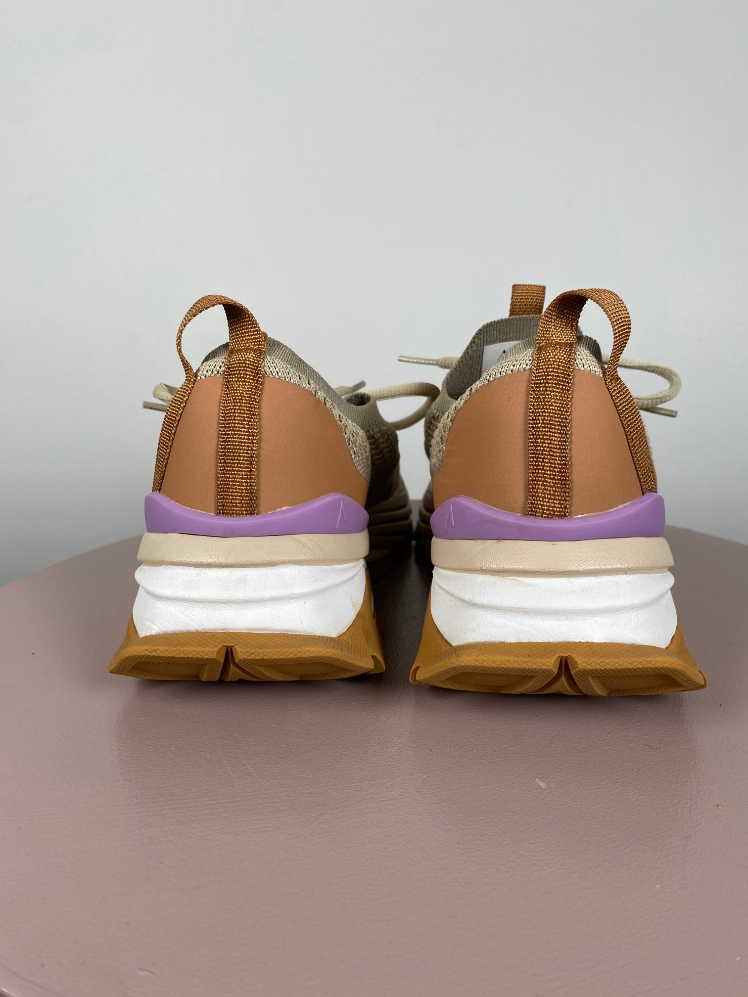 Arkkgrip sko i brun/beige str. 38 - Billede 3