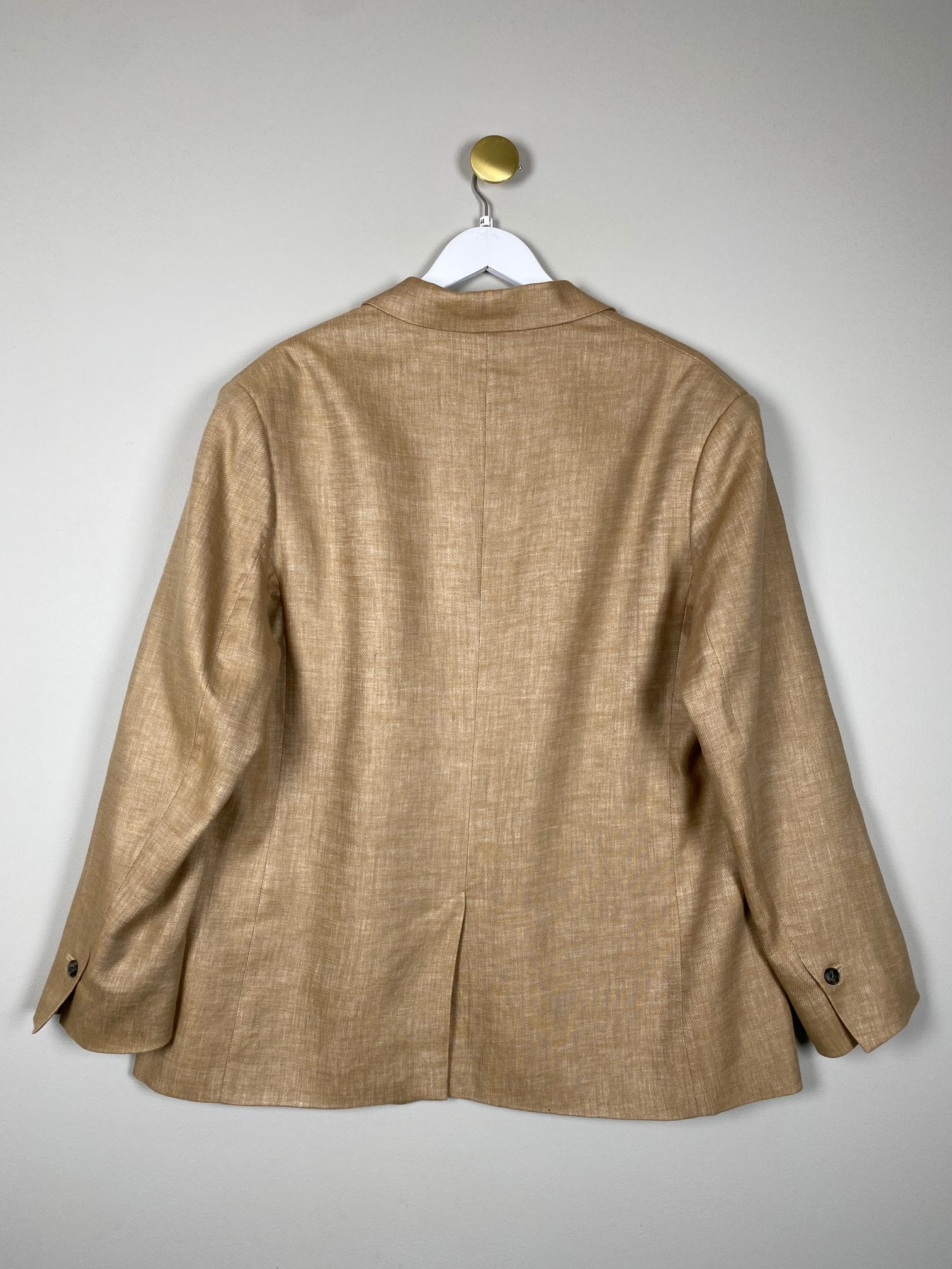 Day blazer I beige str. 44 - Billede 3