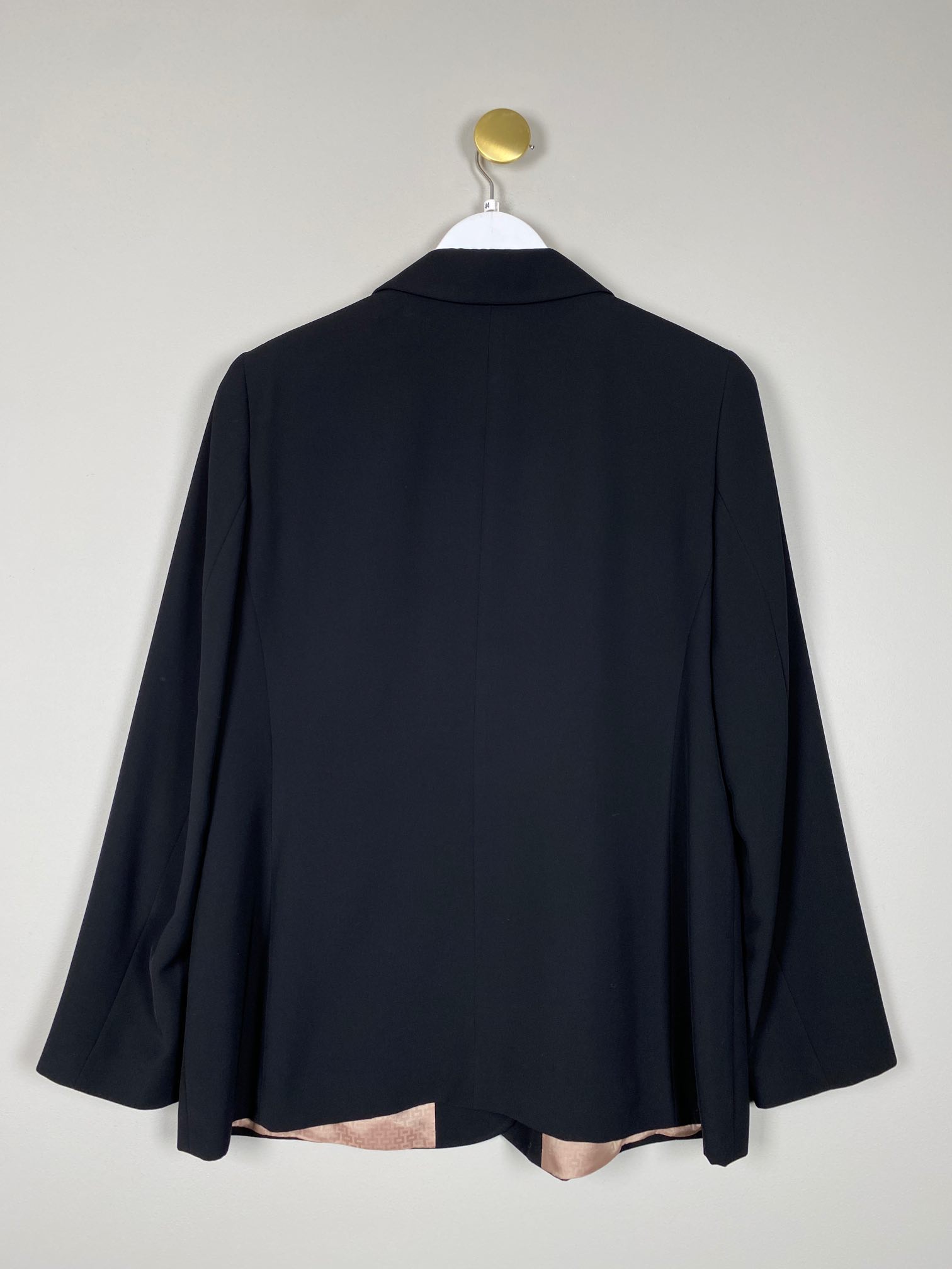 Sand sort blazer str. 44 - Billede 3