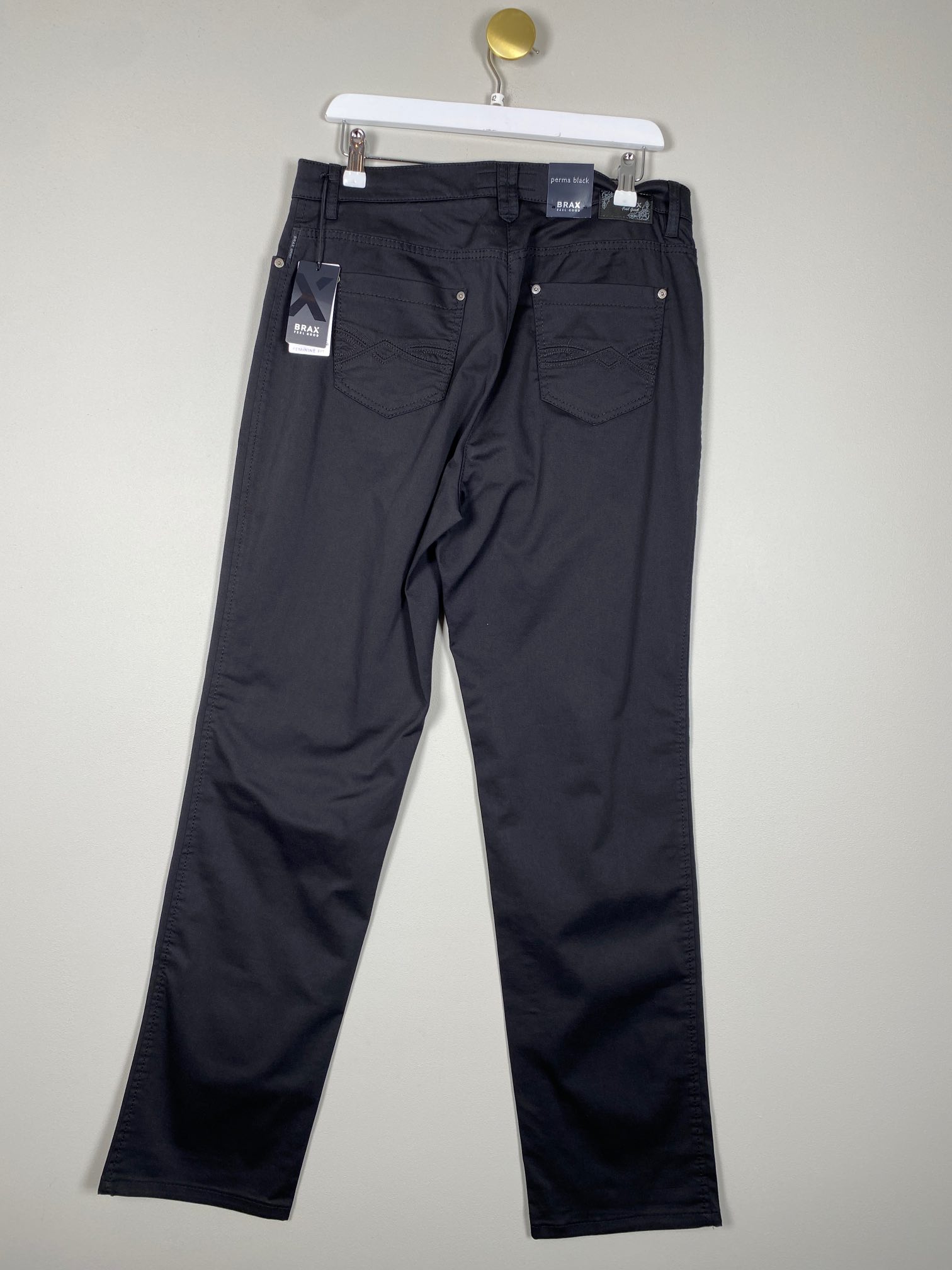 Brax str. 42 <br/> sort buks Carola - Billede 3