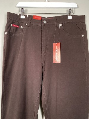 Marc Lauge str. 46 <br/> Brun lærredsbuks