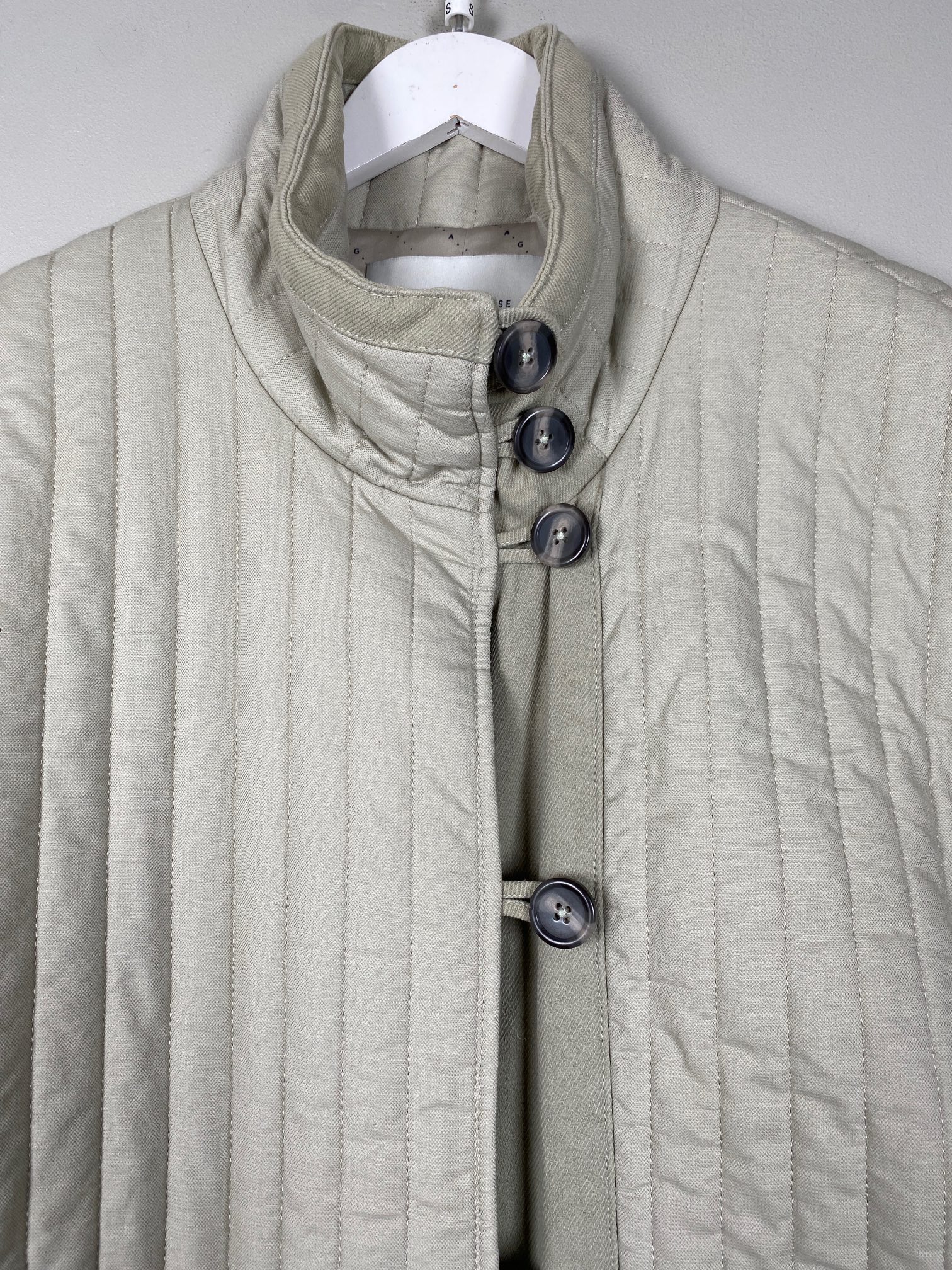 Copenhagen Muse str. S <br/> lang vest, lys grøn - Billede 2