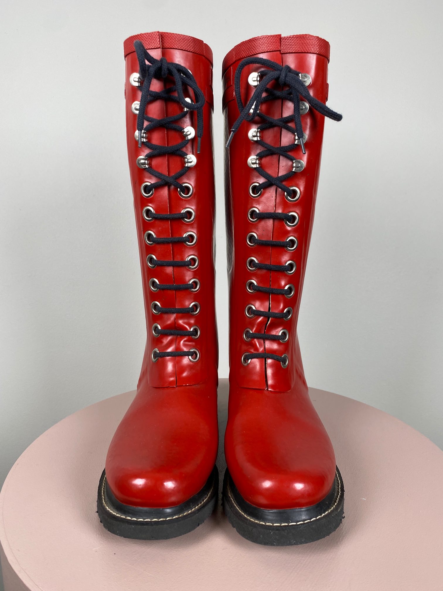 Ilse Jacobsen str. 37 <br/> røde gummistøvler - Billede 4