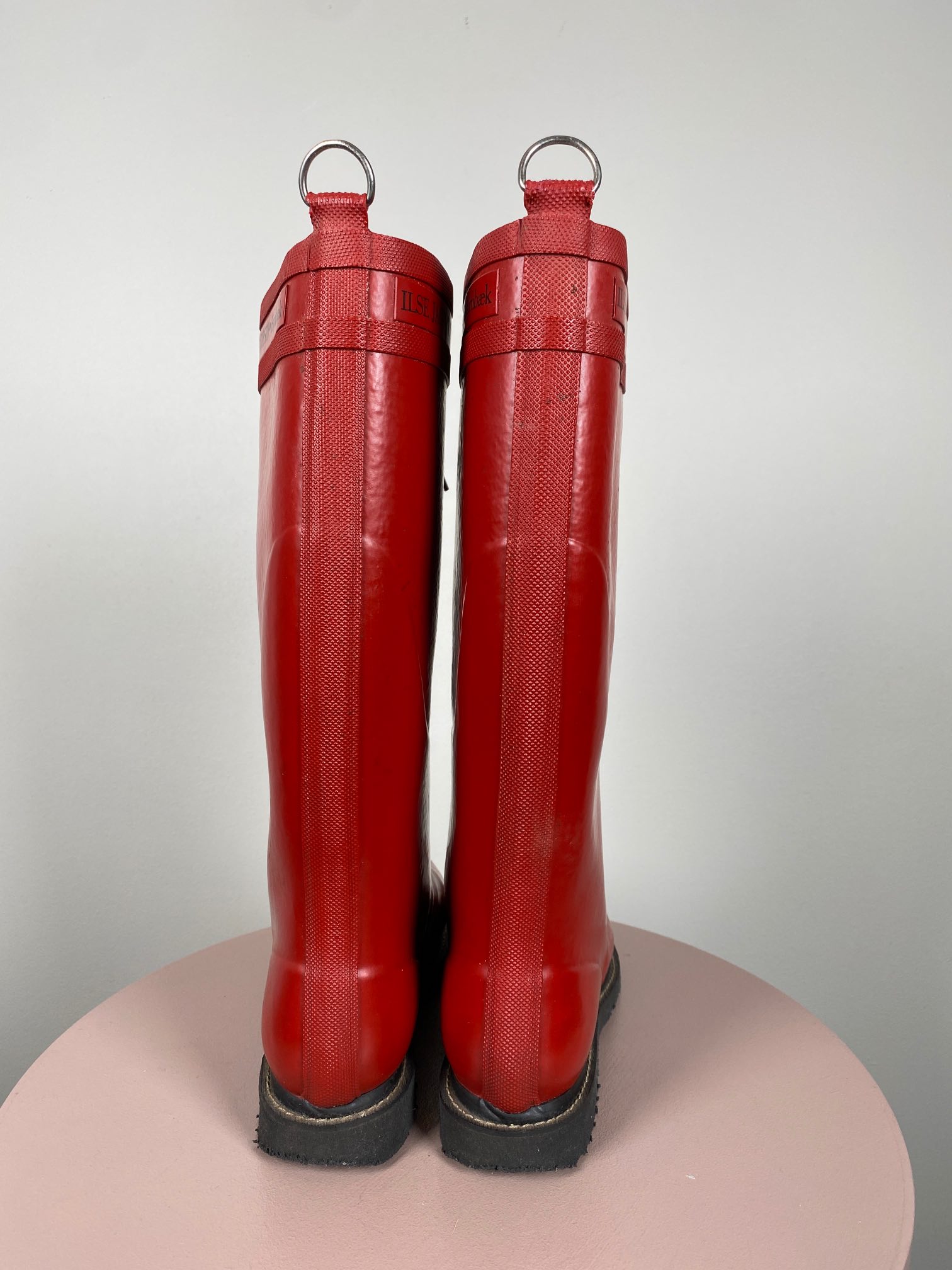 Ilse Jacobsen str. 37 <br/> røde gummistøvler - Billede 3