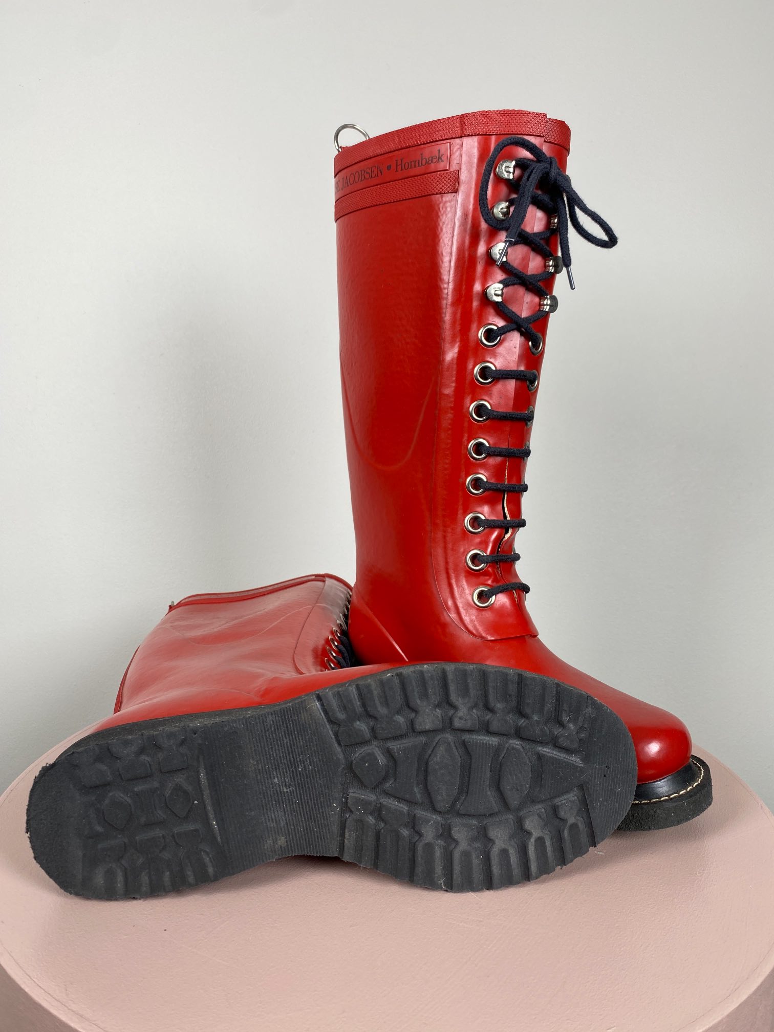 Ilse Jacobsen str. 37 <br/> røde gummistøvler - Billede 2