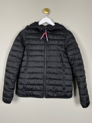 Tommy Hilfiger str. 34 <br/> vendbar letvægtsjakke
