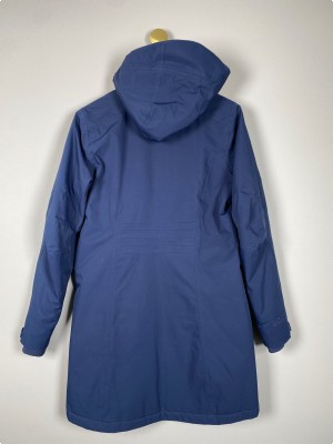 Tenson str. 36 <br/> mørkeblå, mellemlang jakke