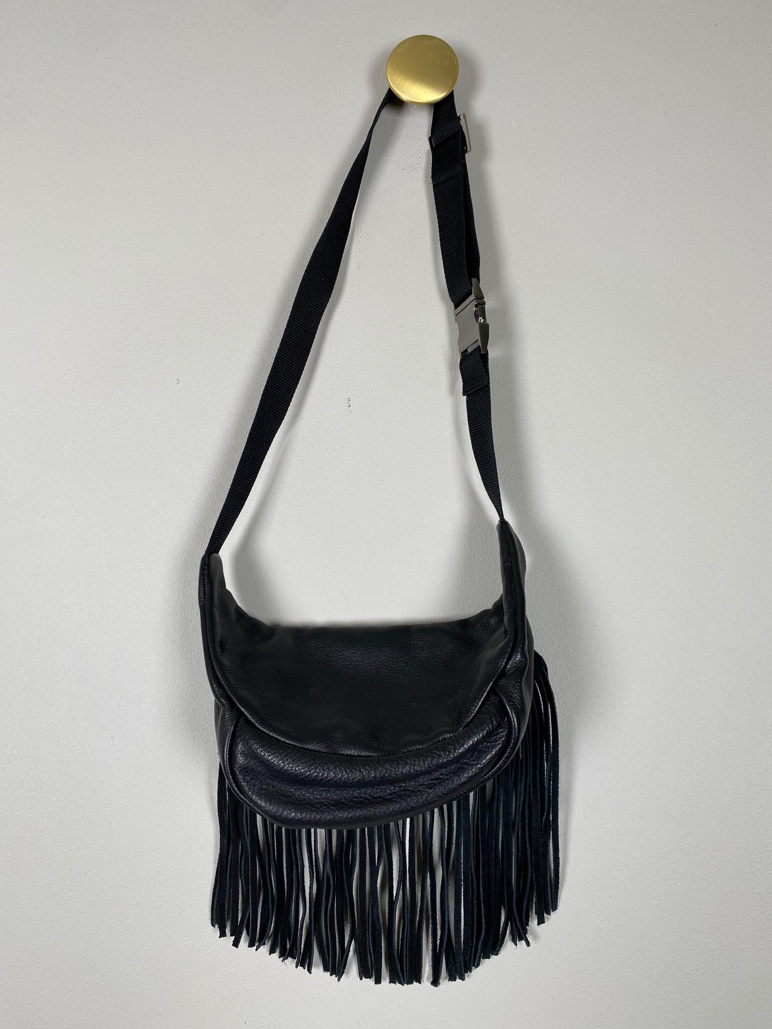 Little Remix bæltetaske med frynser og nitter - Billede 3