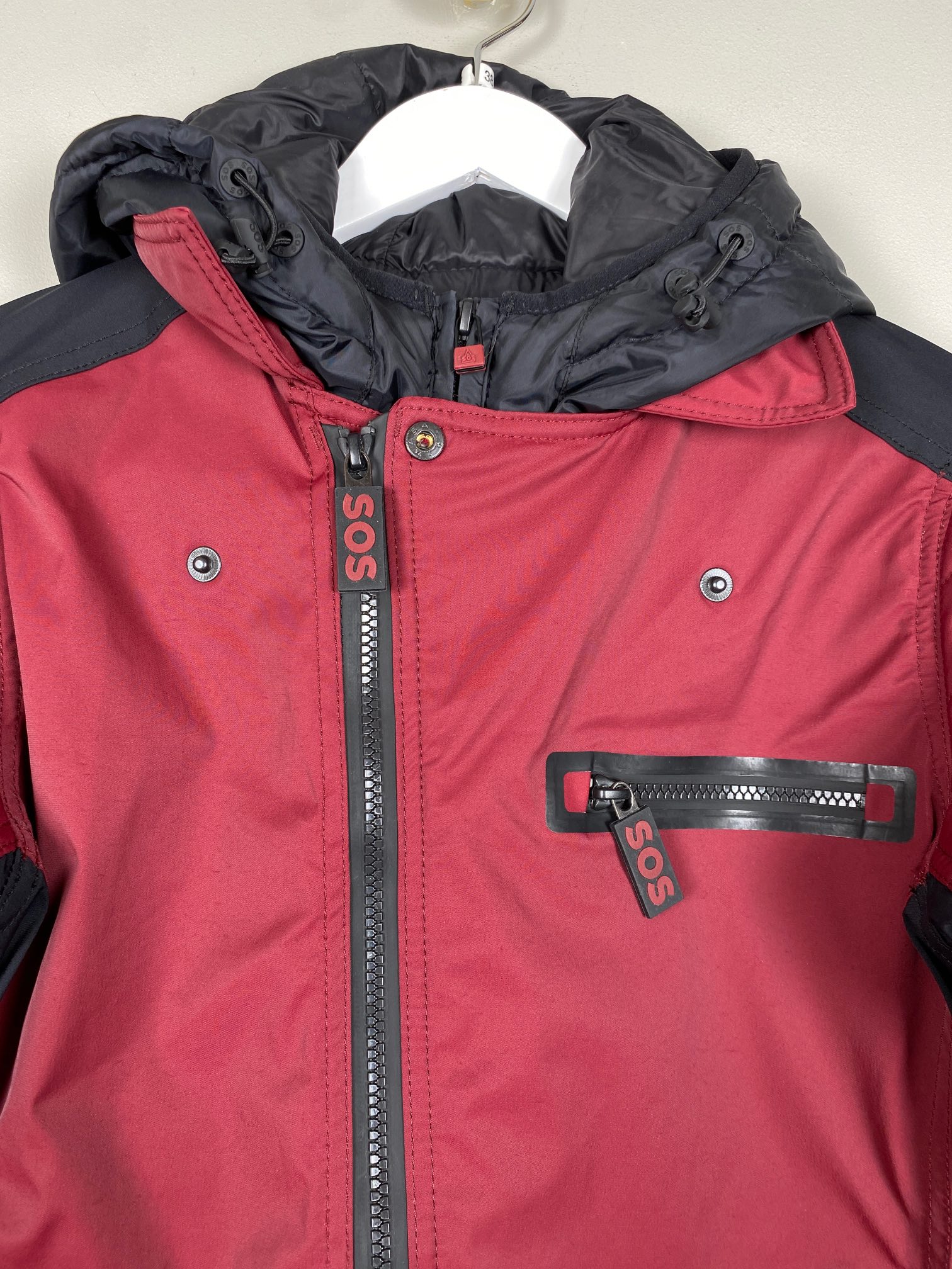 SOS str. 38<br/> Women Driss ski jacket, bordeaux - Billede 2