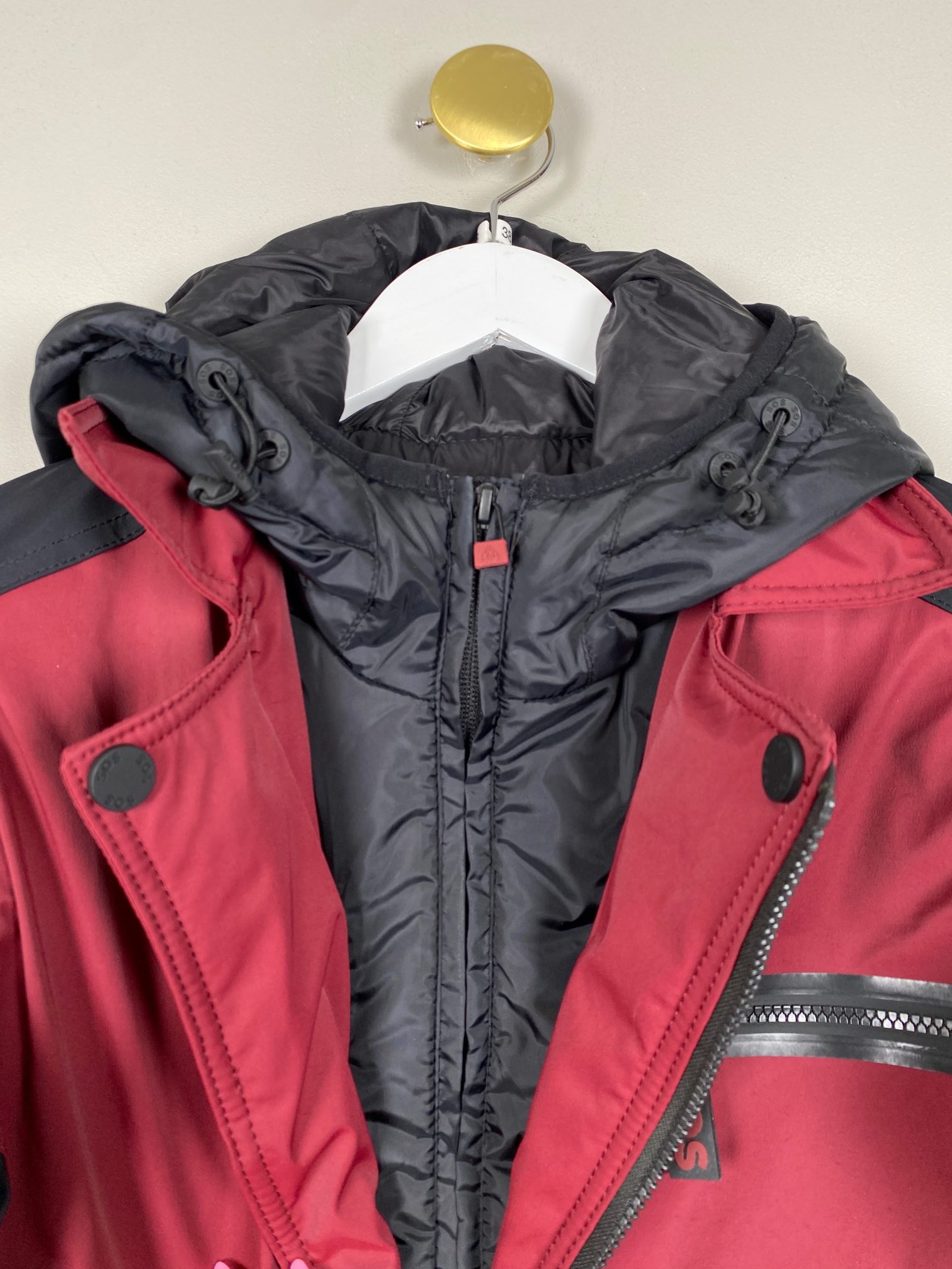 SOS str. 38<br/> Women Driss ski jacket, bordeaux - Billede 5