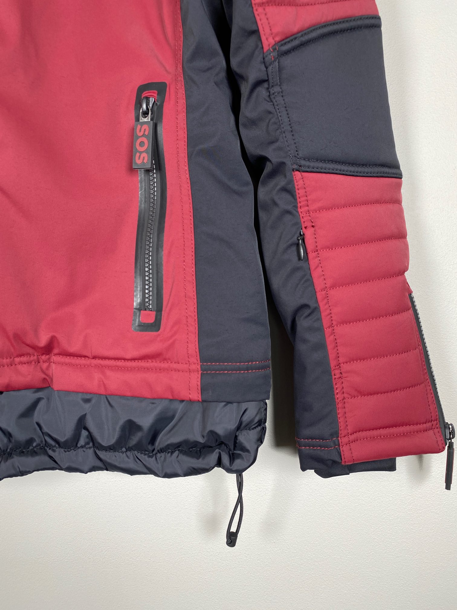 SOS str. 38<br/> Women Driss ski jacket, bordeaux - Billede 4