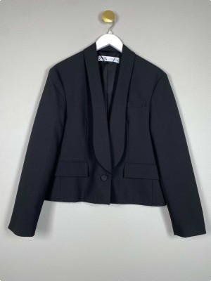 Zara str. S <br/> sort blazer