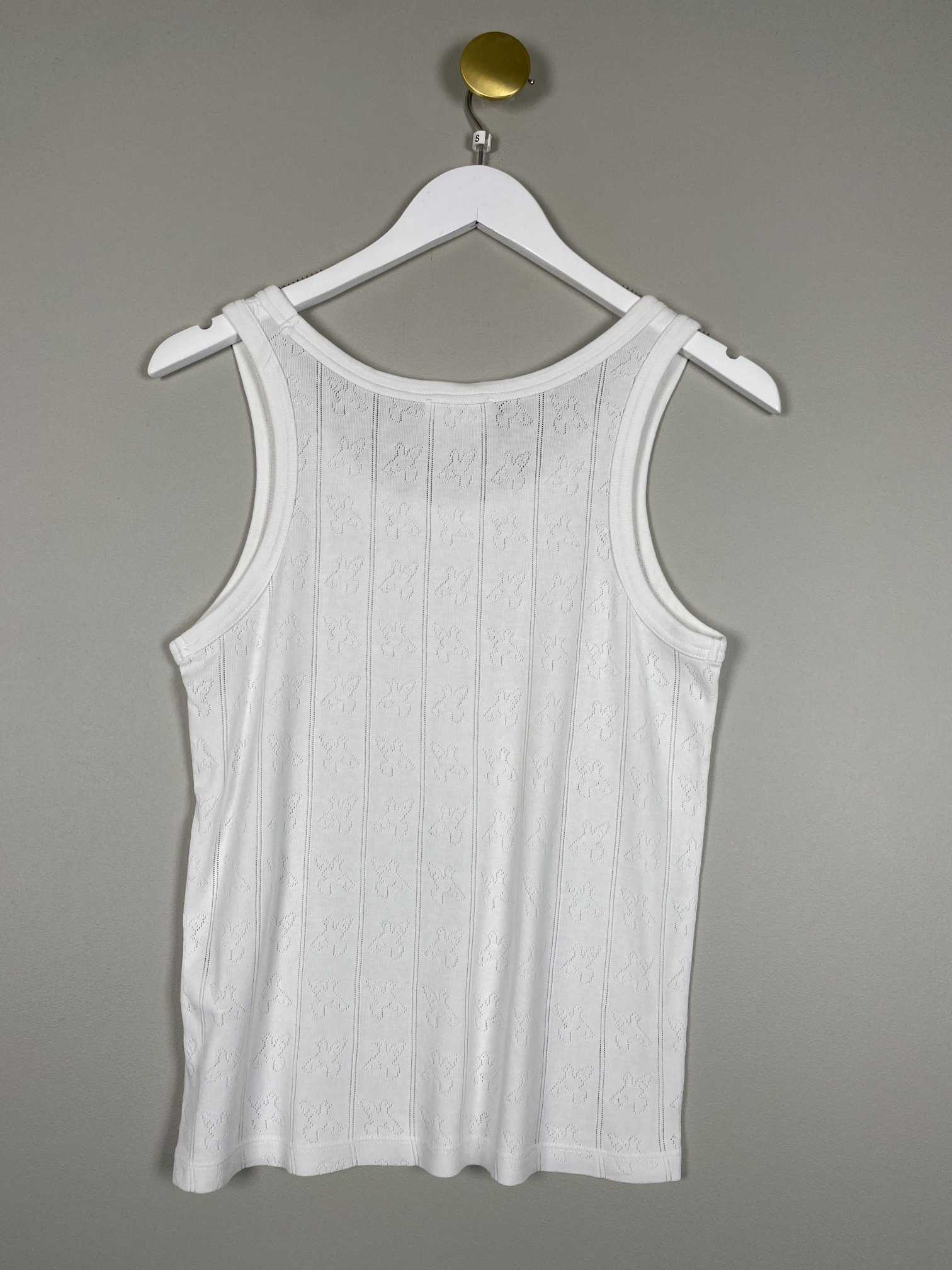 Wood Wood str. S <br/> hvid top - Billede 3