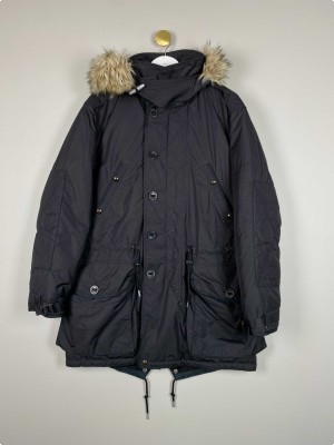 Ralph Lauren str. M <br/> vinterjakke med pelskrave