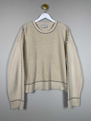 Neo Noir str. L <br/> beige strik