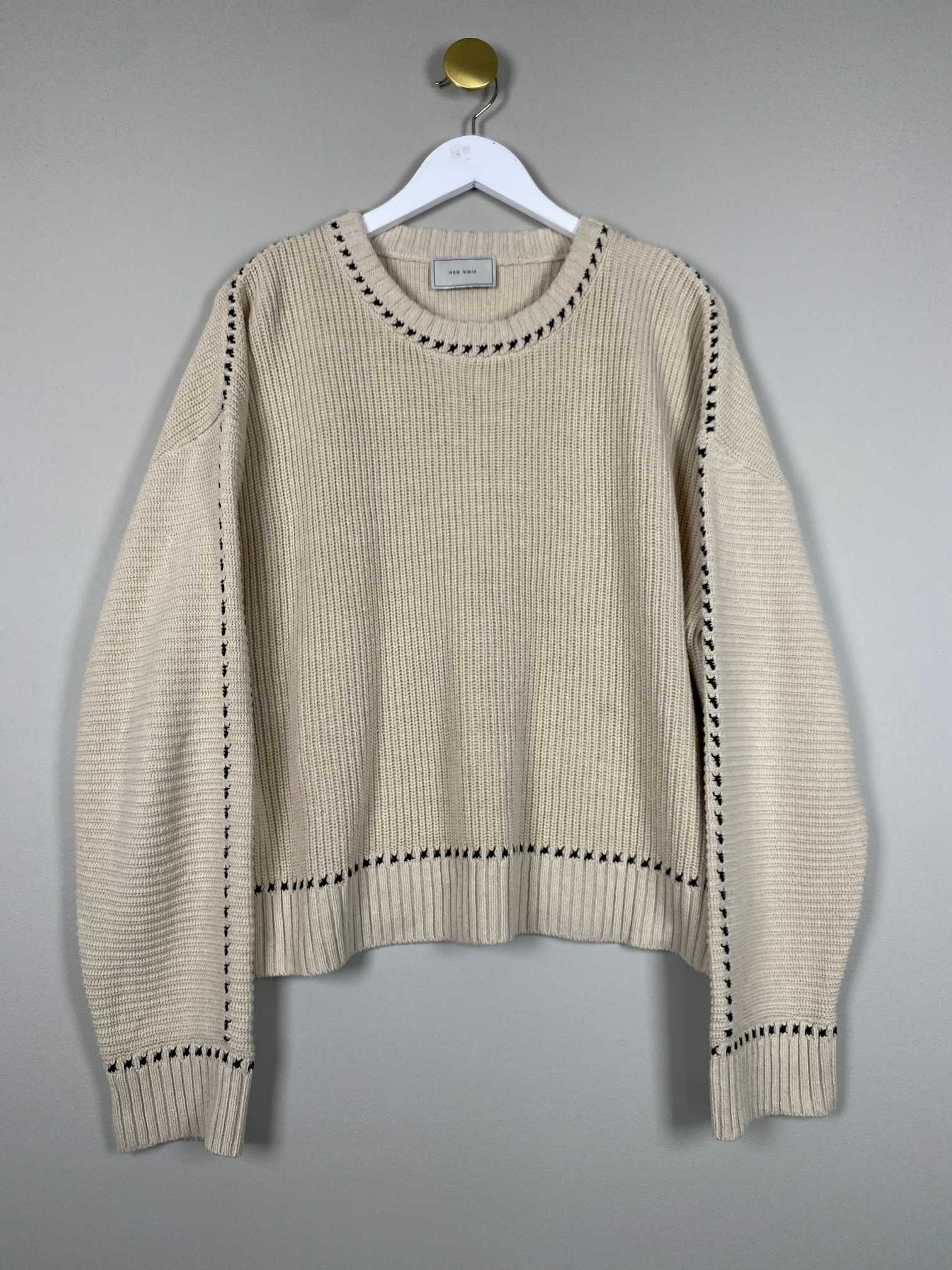 Neo Noir str. L <br/> beige strik