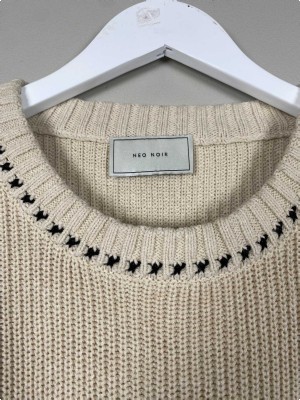 Neo Noir str. L <br/> beige strik