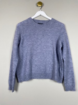 Object str. S <br/> dueblå strik