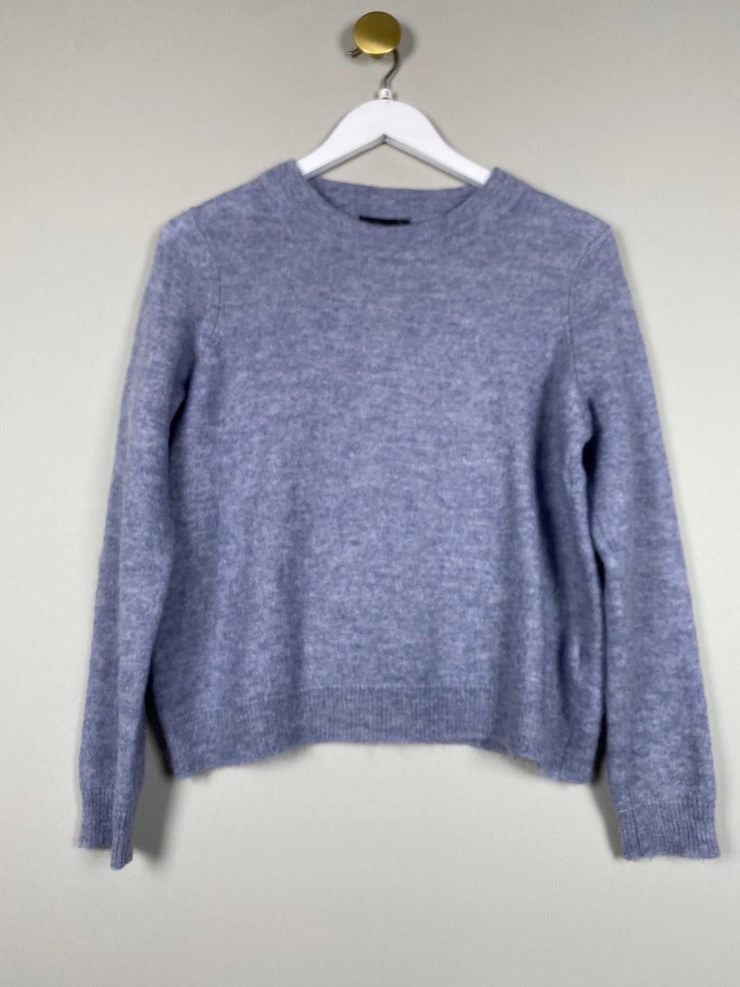 Object str. S <br/> dueblå strik