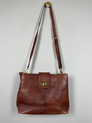 Re Designed <br/> taske brun læder