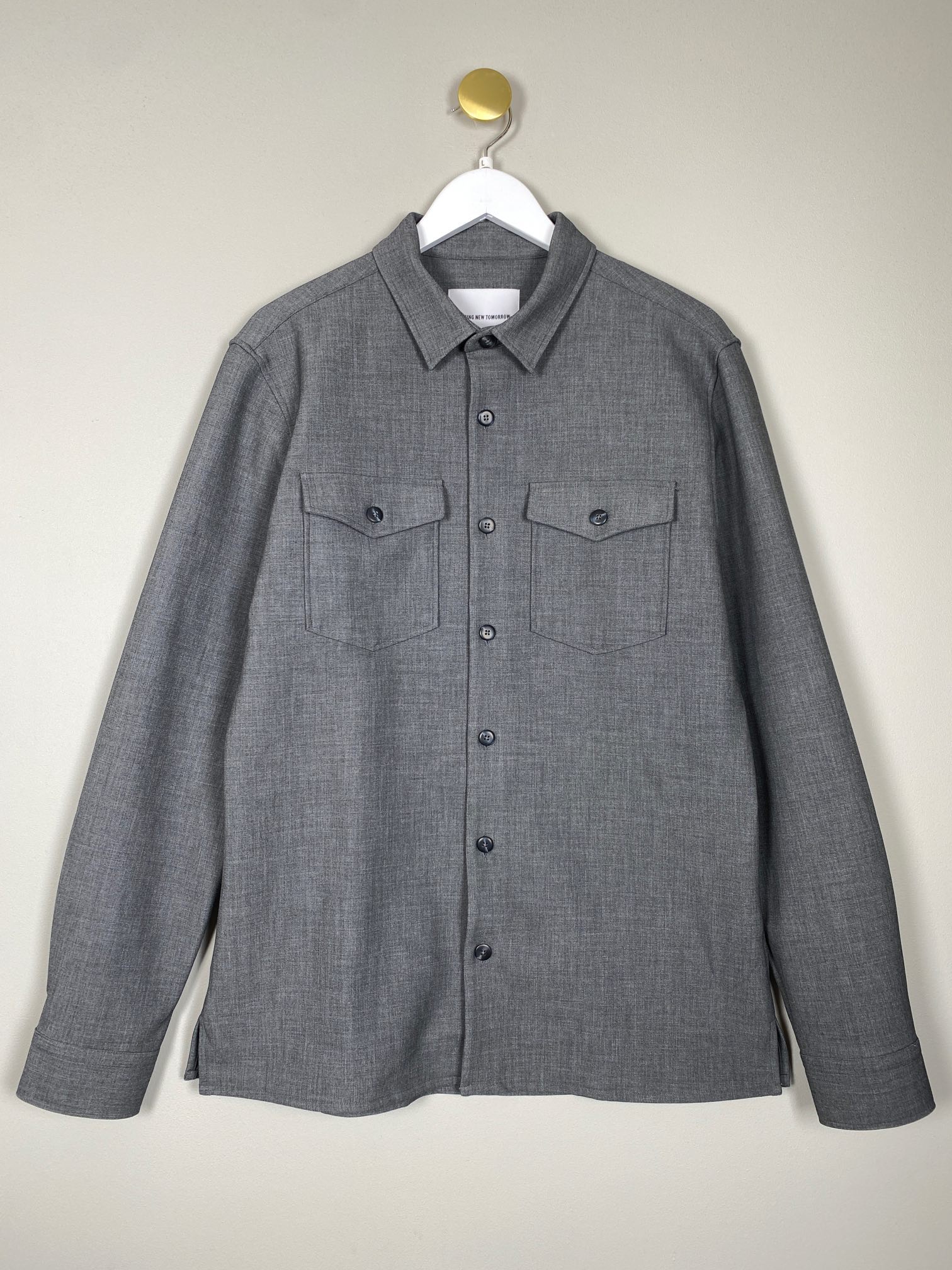 Shaping New Tomorrow str. L <br/> grå overshirt