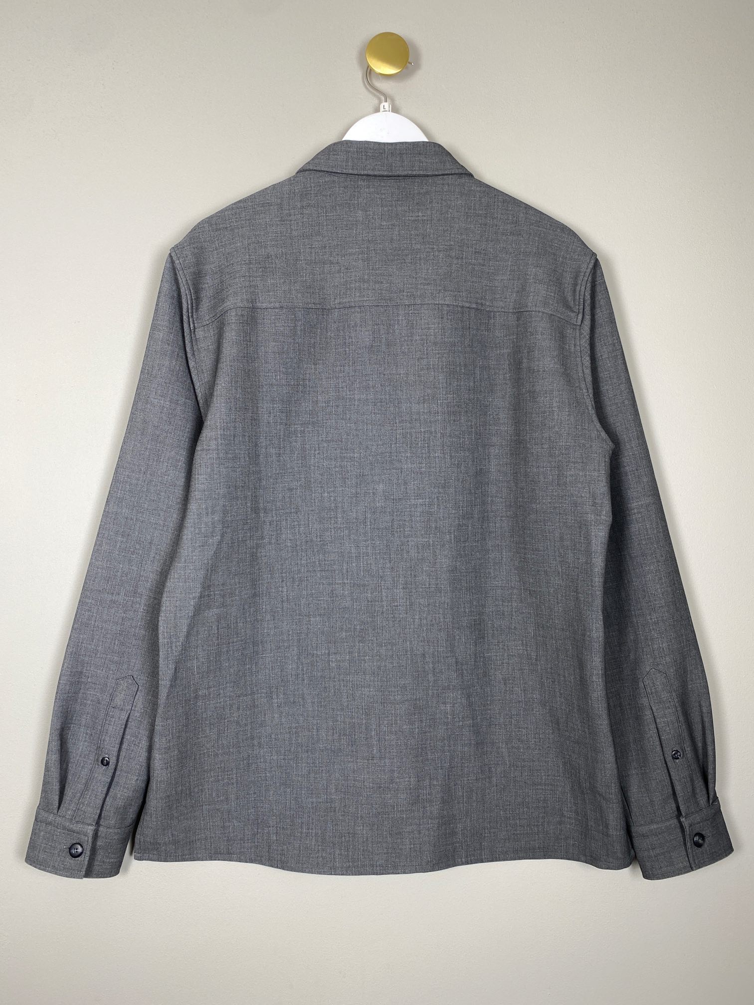 Shaping New Tomorrow str. L <br/> grå overshirt - Billede 3