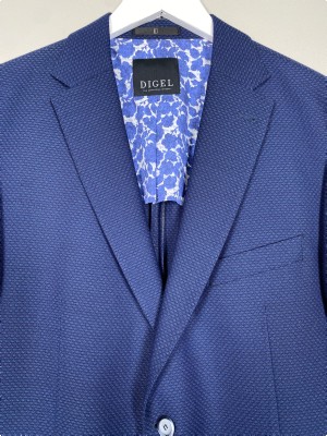 Digel str. L <br/> blå blazer