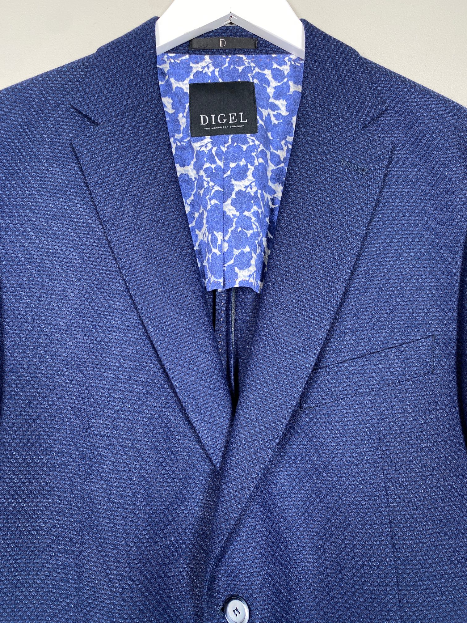 Digel str. L <br/> blå blazer - Billede 2