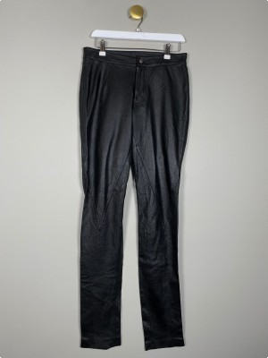 Gestuz str. 36 <br/b> læderbukser i sort