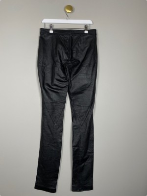 Gestuz str. 36 <br/b> læderbukser i sort