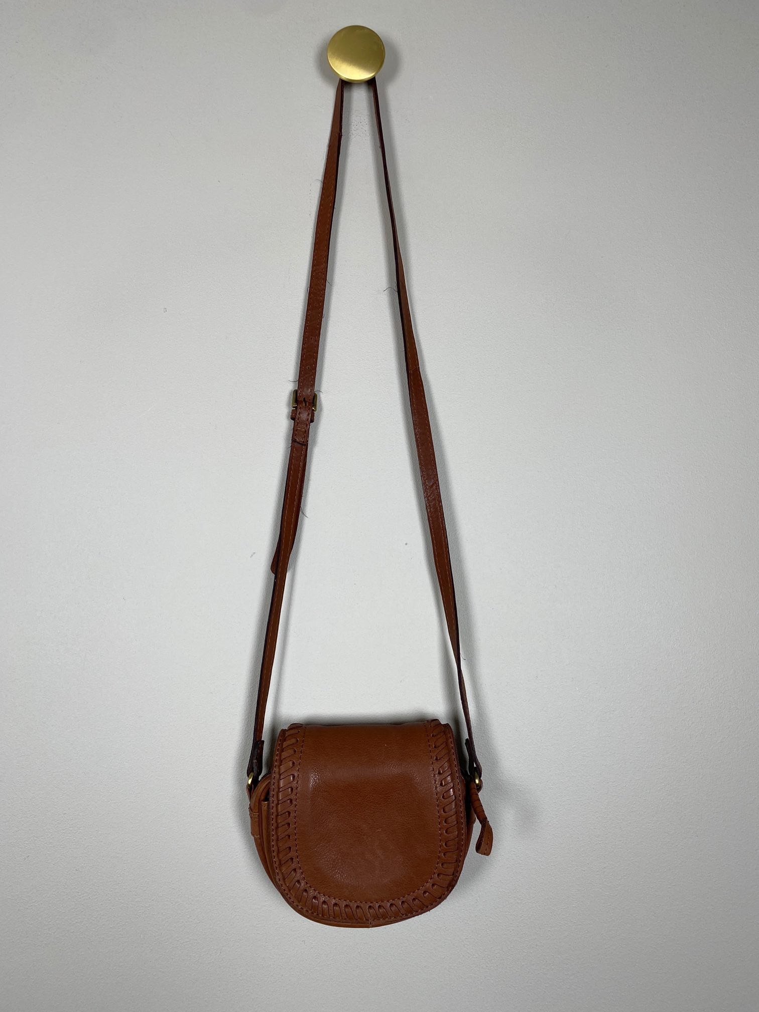 Aura skuldertaske i brun - Billede 8