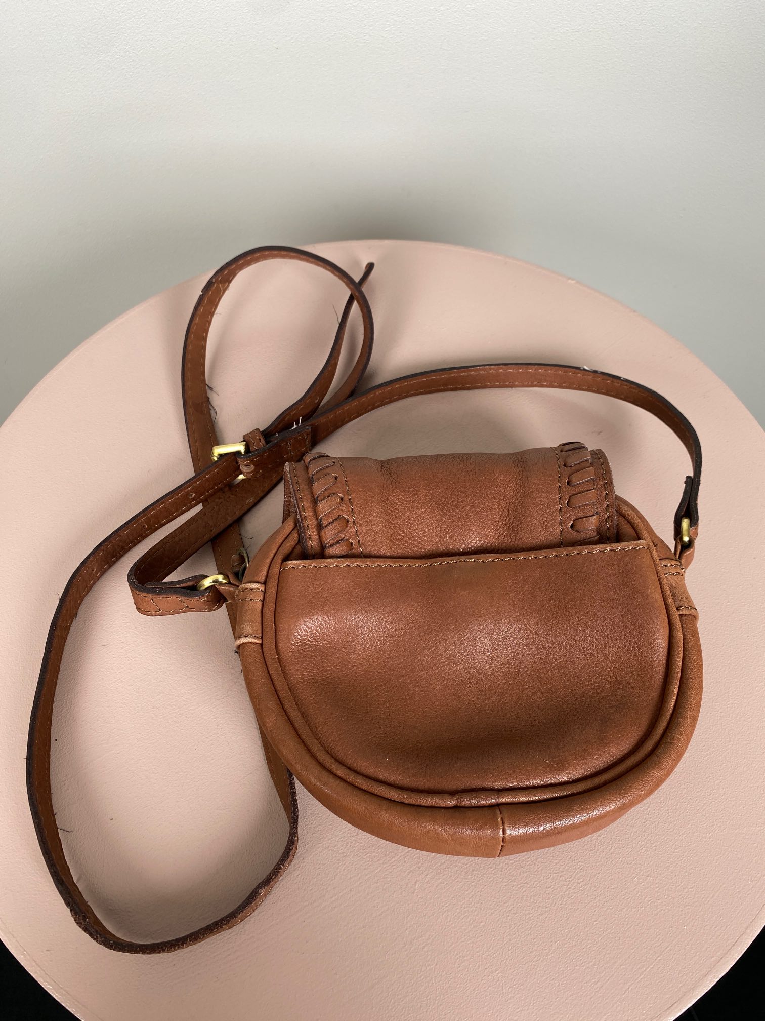 Aura skuldertaske i brun - Billede 7