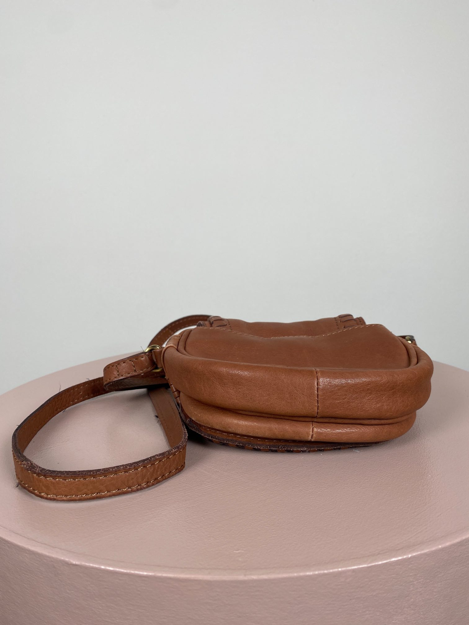 Aura skuldertaske i brun - Billede 6