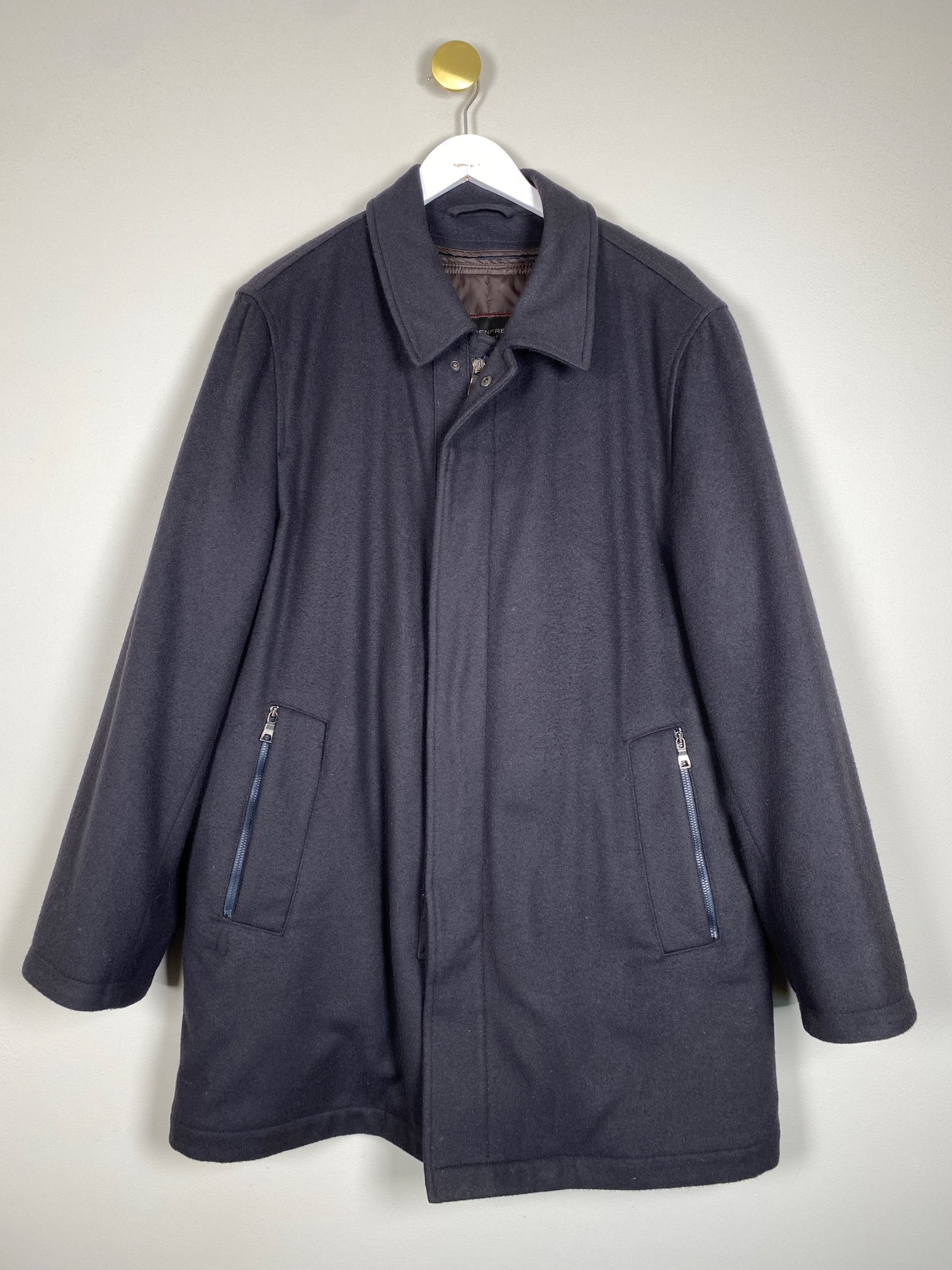 Lodenfrey-Loden str. 52 <br/> sort uldjakke