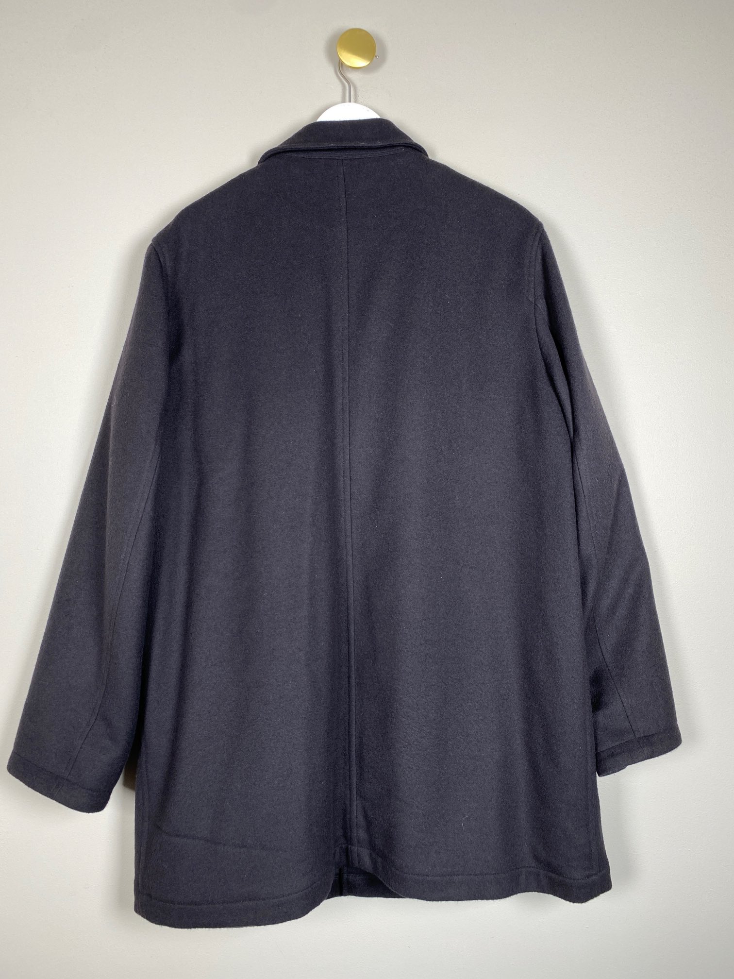 Lodenfrey-Loden str. 52 <br/> sort uldjakke - Billede 3