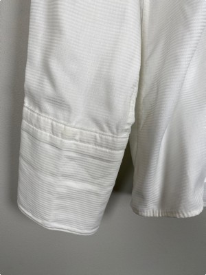 Eton str. XL <br/> råhvid skjorte