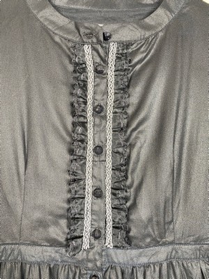 Moxy str. 36 <br/>kort sort kjole