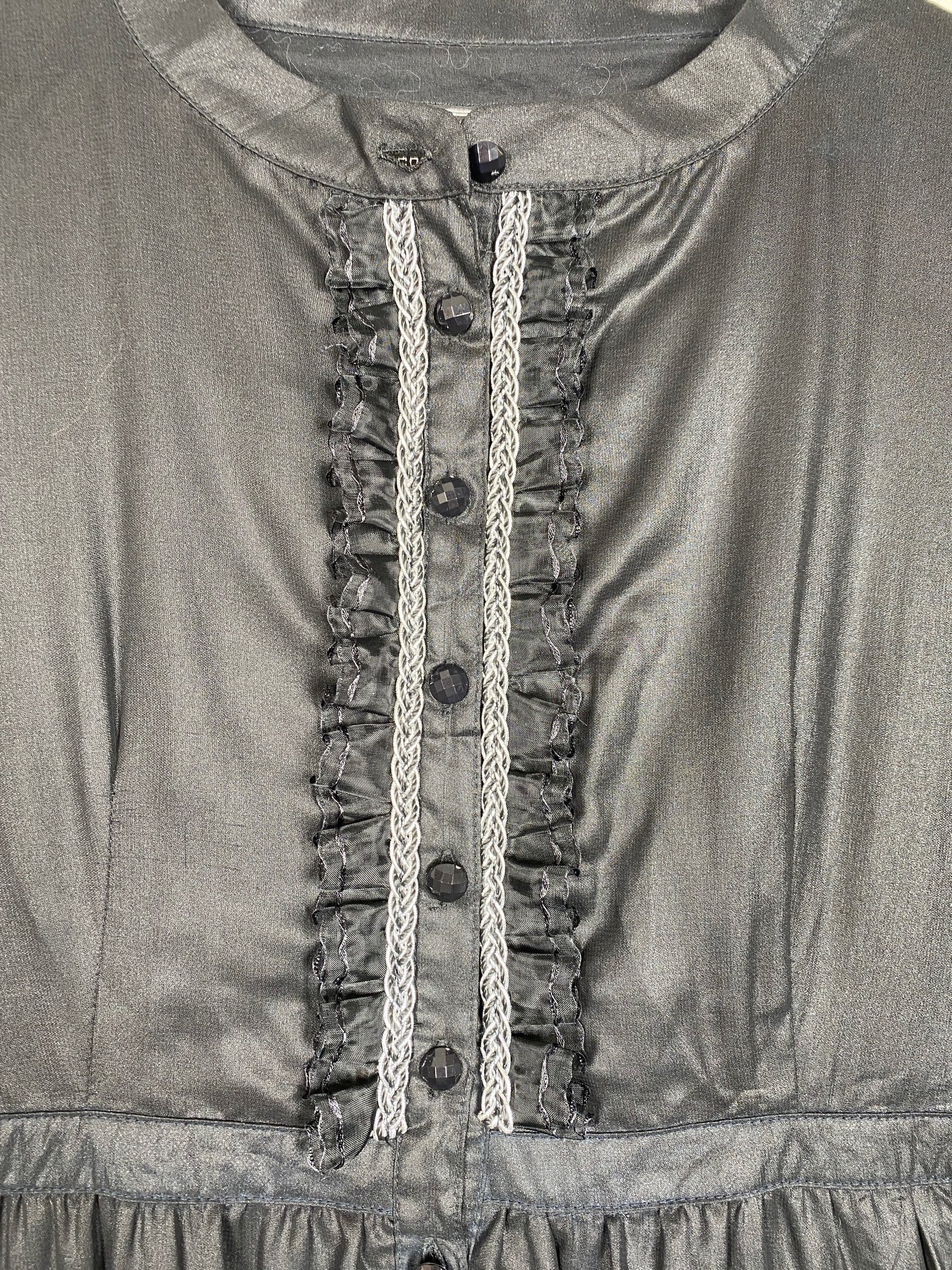 Moxy str. 36 <br/>kort sort kjole - Billede 2