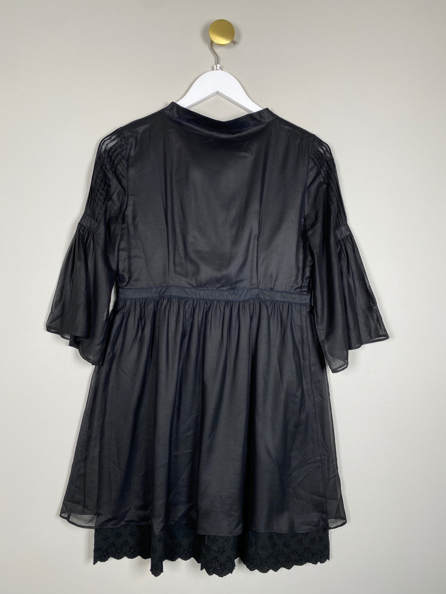 Moxy str. 36 <br/>kort sort kjole - Billede 3