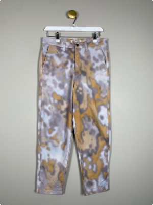 Acne Studios str. 44 <br/> bukser i lilla og orange mønster